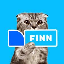 FINN-logo med en katt